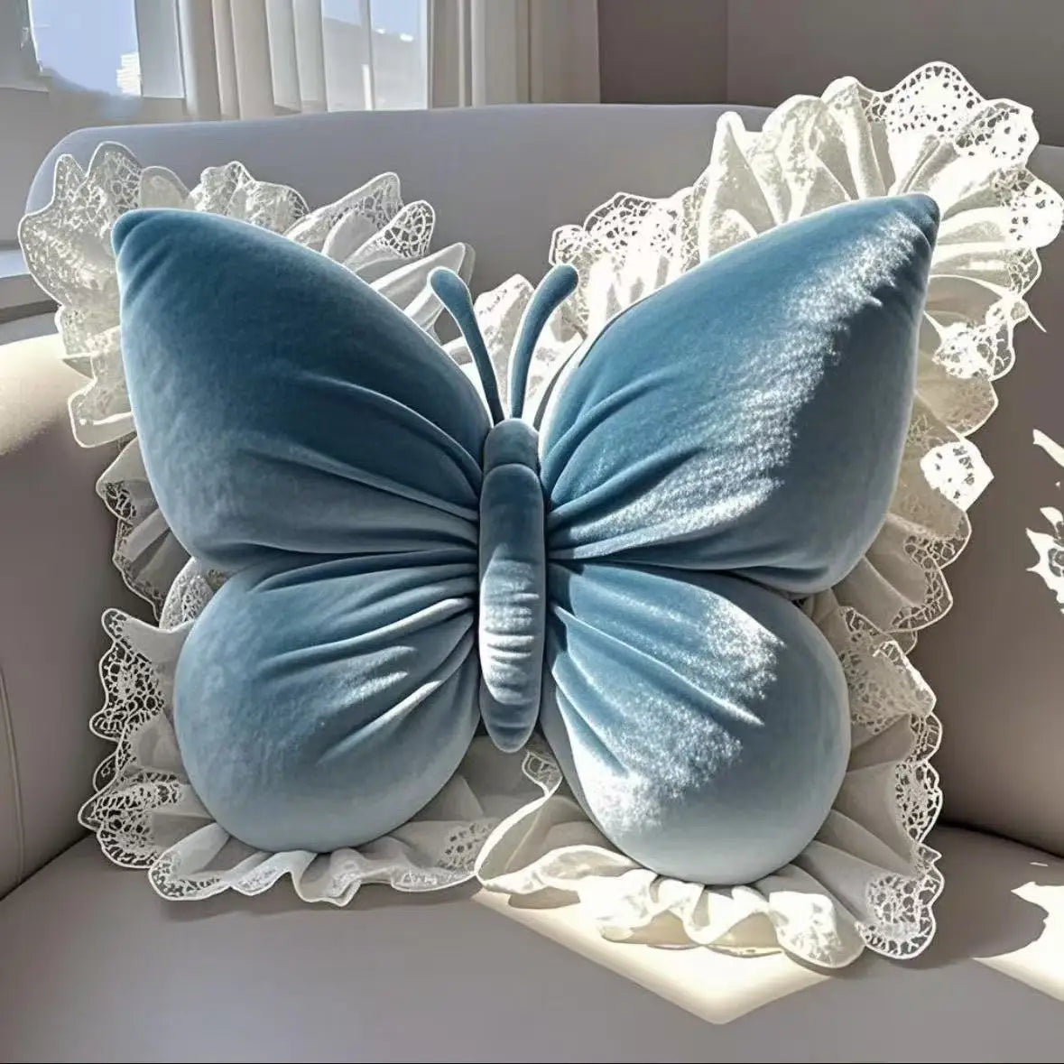 Princess Butterfly Office Pillow Sofa Cushion