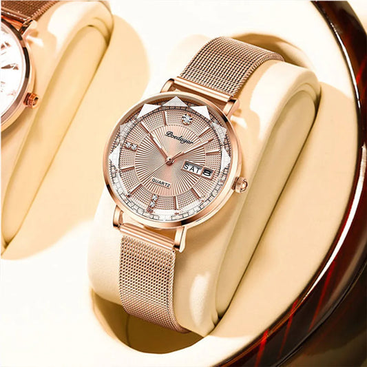 New Luxury Women Bracelet Quartz Watches  Venus Trendy Fashion Online