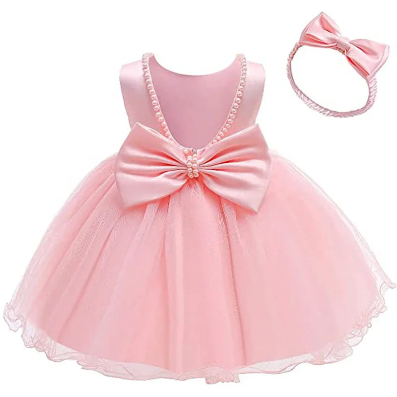 New Elegant Girls Baby Party Dress