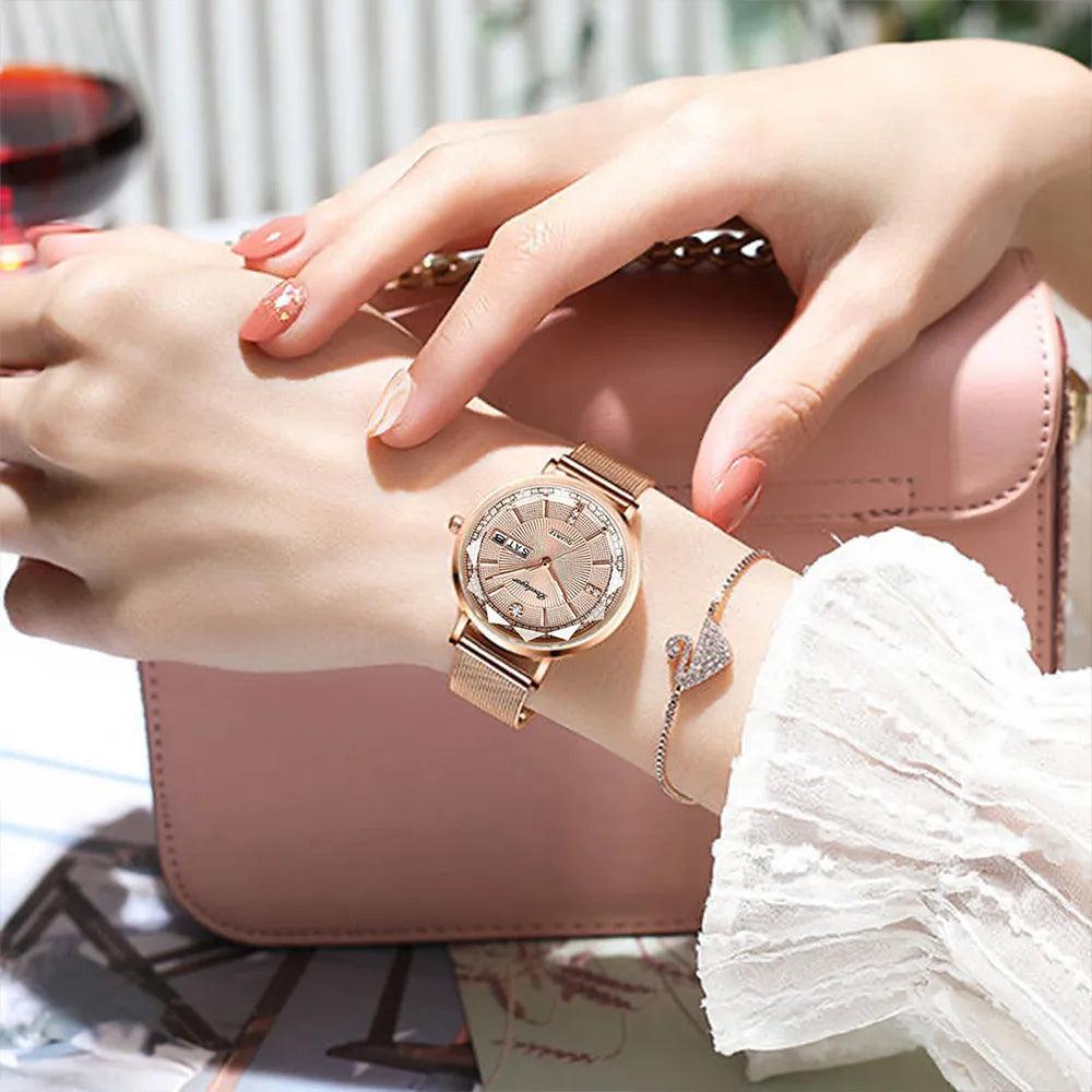 New Luxury Women Bracelet Quartz Watches - Venus Trendy Fashion Online