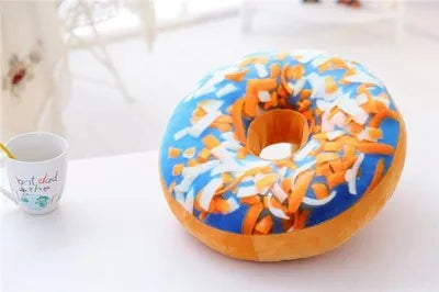 Simulation 3D Sweet Donut Pillow Cushion