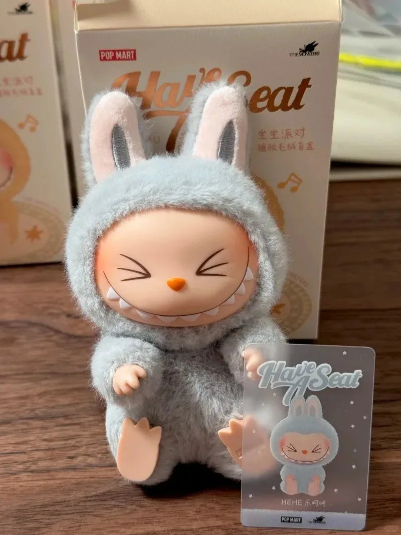 POP Mart Genuine THE MONSTERS LABUBU Sitting Party Series