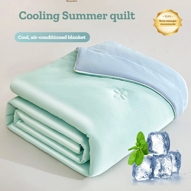 Super Soft Cooling Summer Quilt for Bed