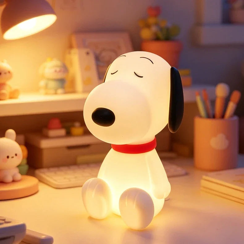 Snoopy Night Light 3 Level Dimmable for Gift