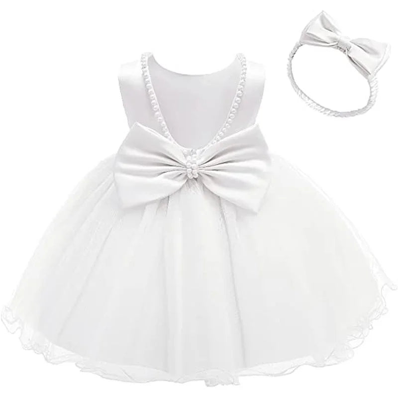 New Elegant Girls Baby Party Dress