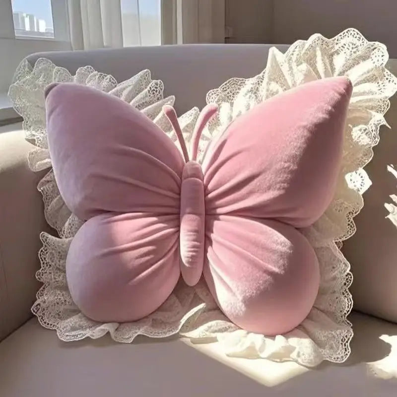 Princess Butterfly Office Pillow Sofa Cushion