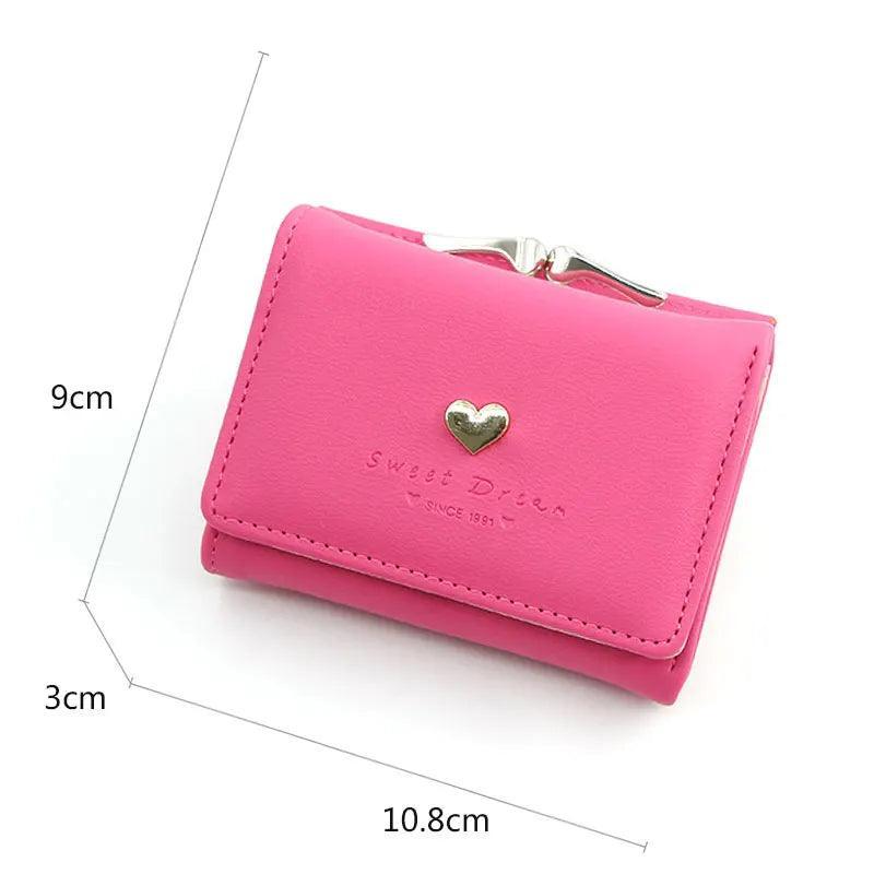 Trendy Design Short Women Wallets