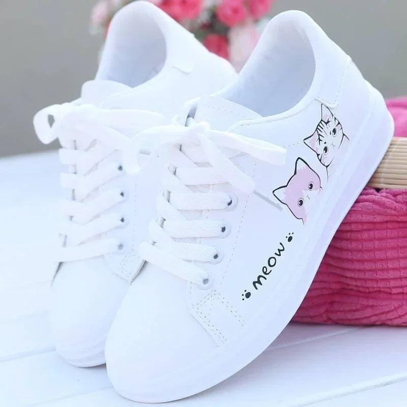 New Arrival Fashion Lace-up Women Sneakers - Venus Trendy Fashion Online