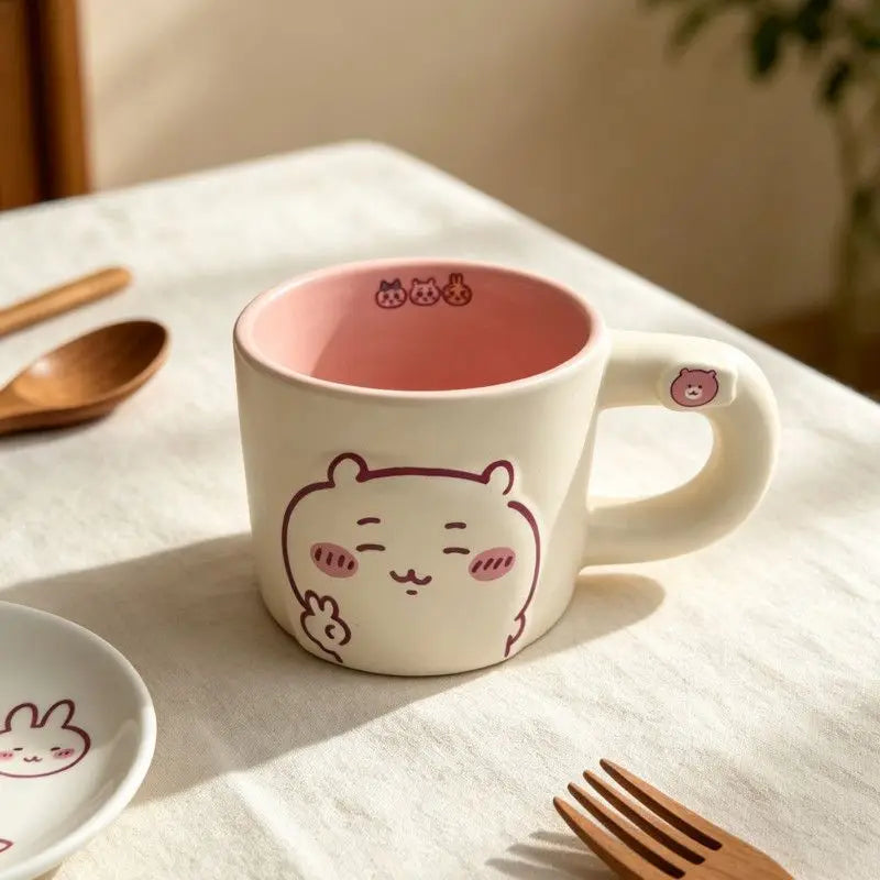 Cute Chiikawa Coffee Milk Cup for Gift