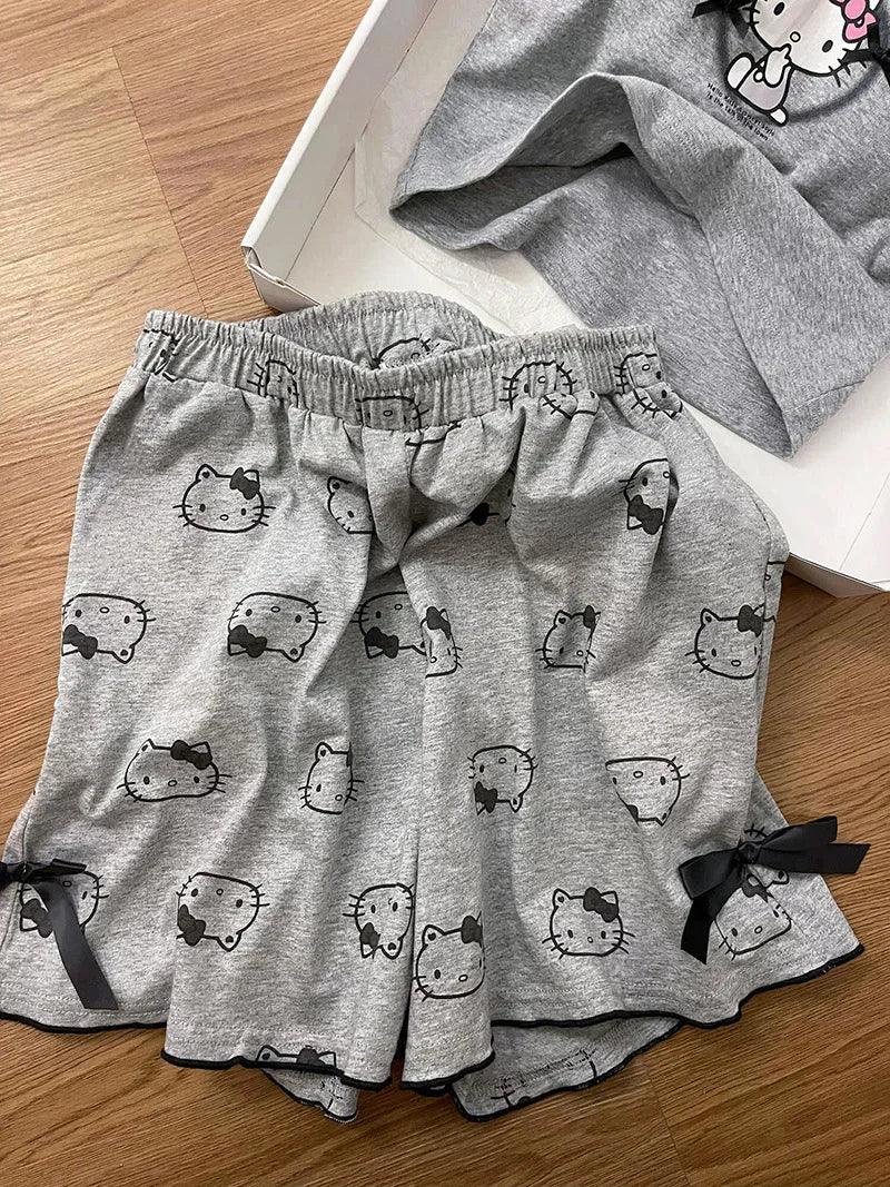 Cute Cartoons Girl's Pajamas 2 Piece Sets - Venus Trendy Fashion Online