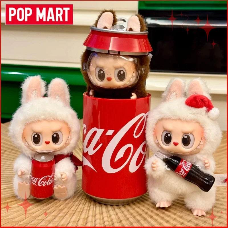 POP MART Labubu The Monster Coca-cola Series Blind Box Vinyl Face Plush Doll