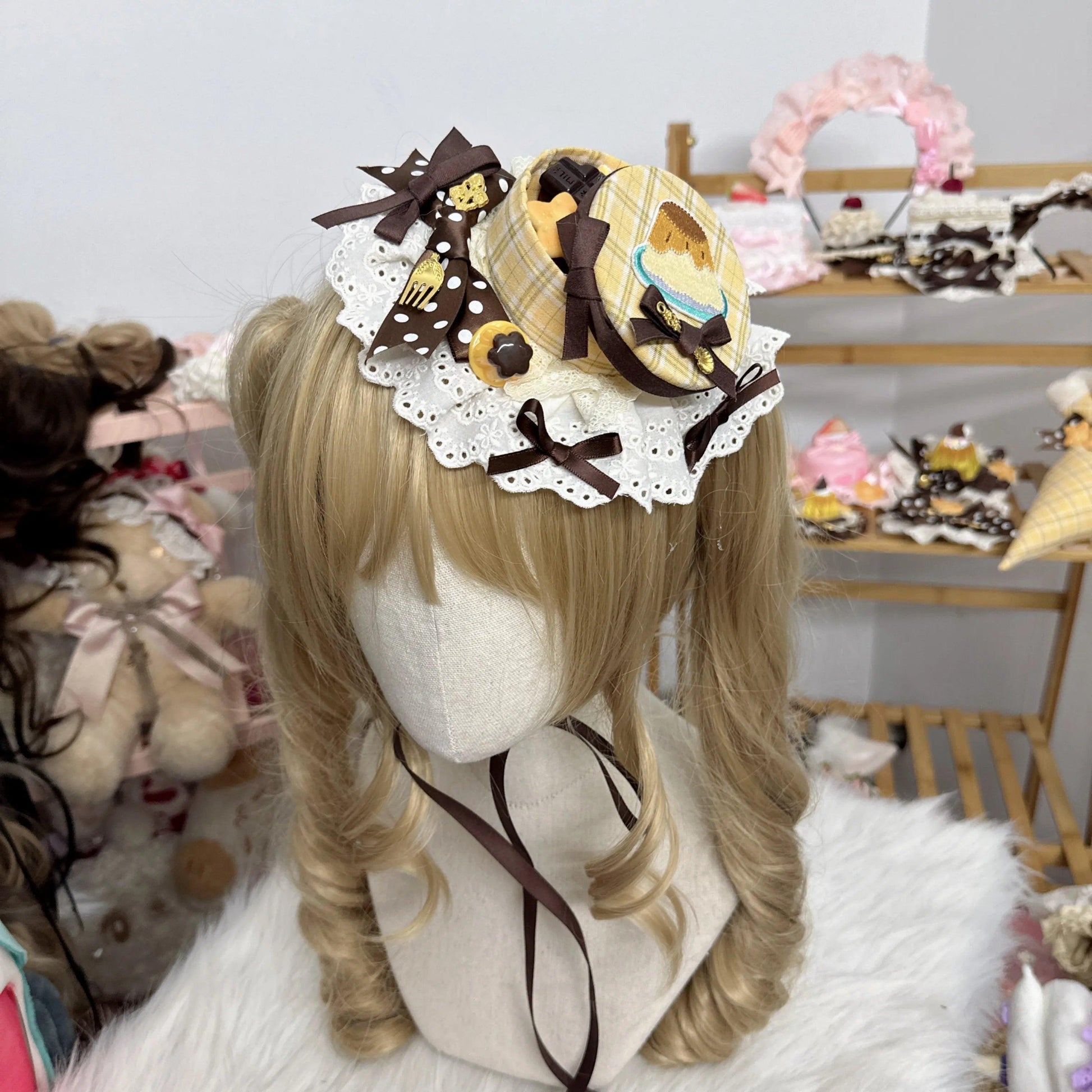 Original Homemade Lolita Element Birthday Hat - Venus Trendy Fashion Online