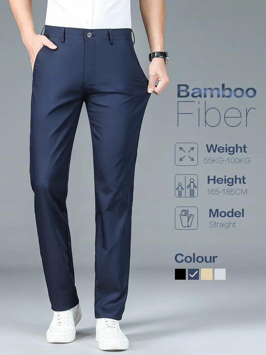 High Quality Luxury Straight Business Suit Pants