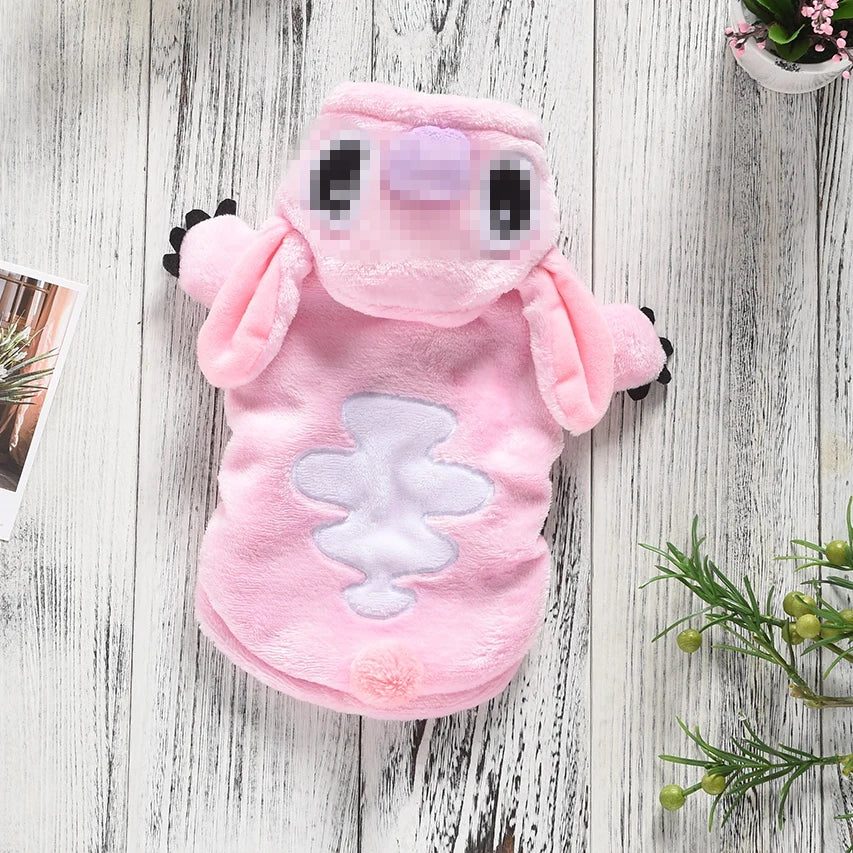 Winter Cute samoyed dog clothes