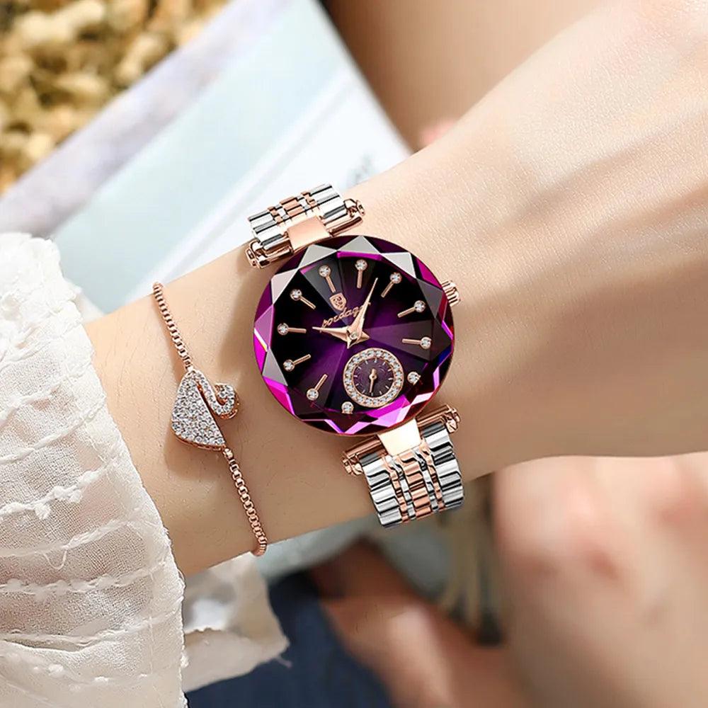 New Fashion Brand Stainless Steel Waterproof Quartz Female Wrist Watch - Venus Trendy Fashion Online