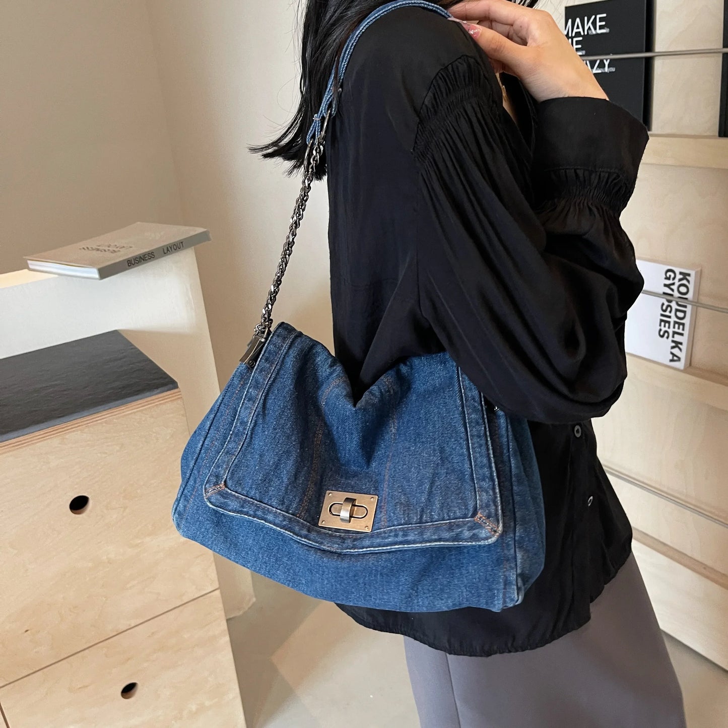New fashion Women's casual shoulder bags