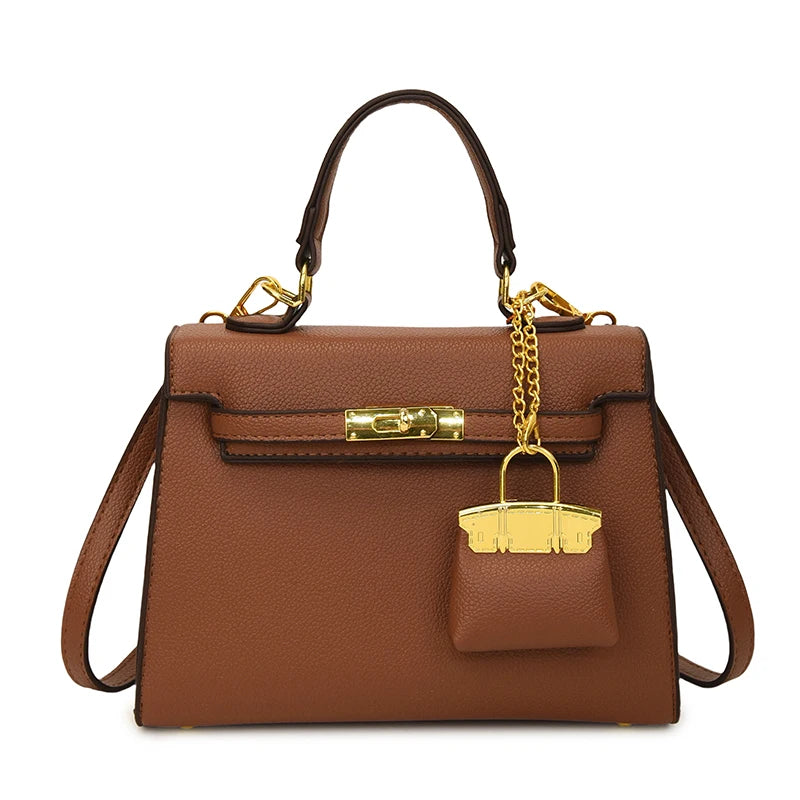 Women Luxury Vintage Leather Crossbody Bag