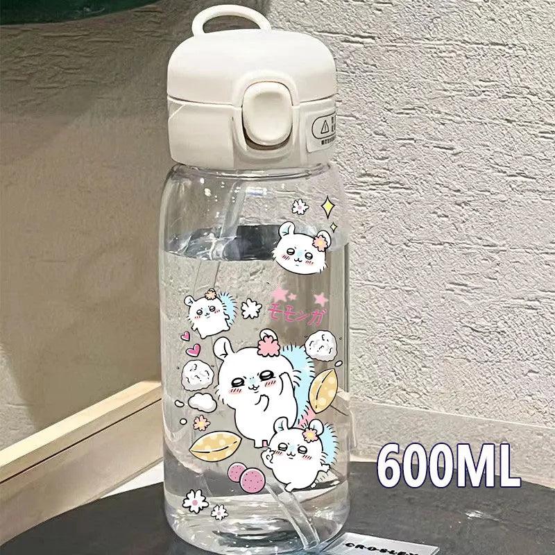 Chiikawas Portable Plastic 600 ML Sport Water Bottle - Venus Trendy Fashion Online