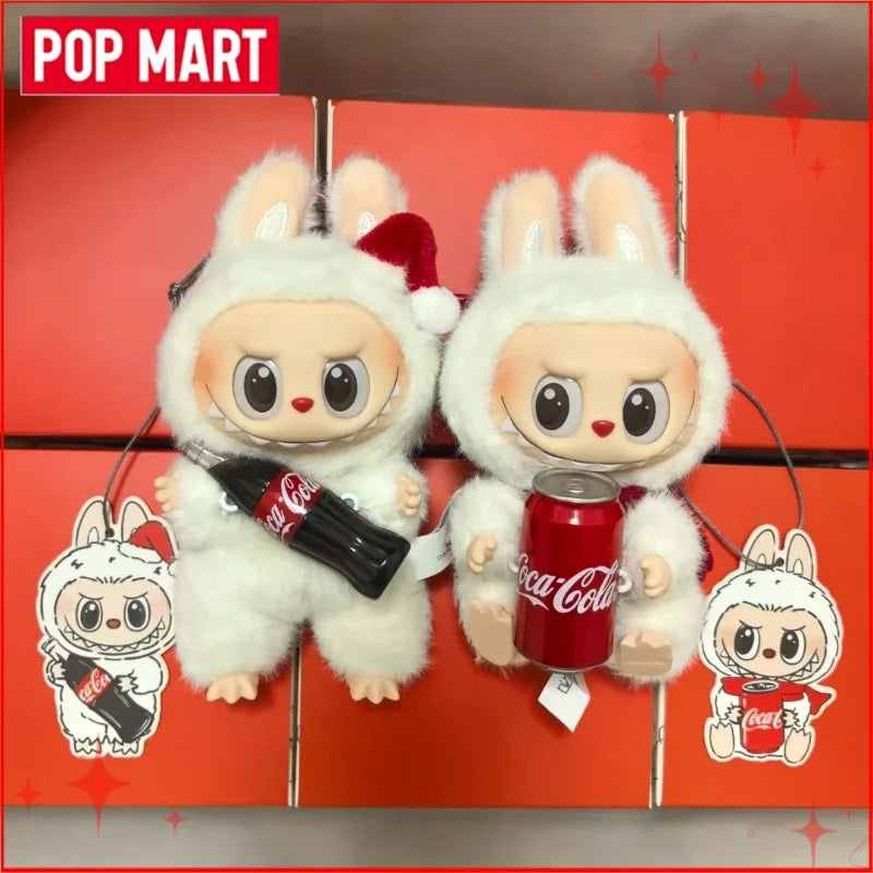 POP MART Labubu The Monster Coca-cola Series Blind Box Vinyl Face Plush Doll