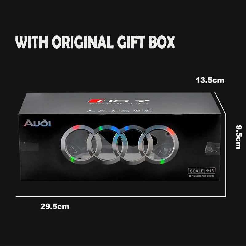 Simulation 1:18 AUDI RS7 Sportback Alloy Car for Gift