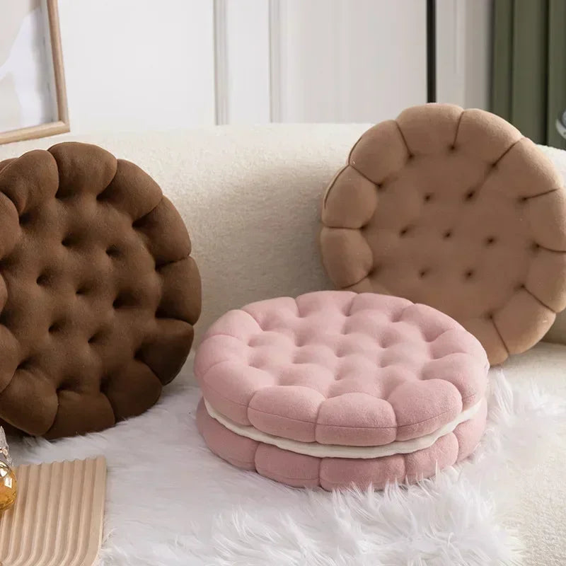 Ins Sandwich Biscuit Sofa Cushion