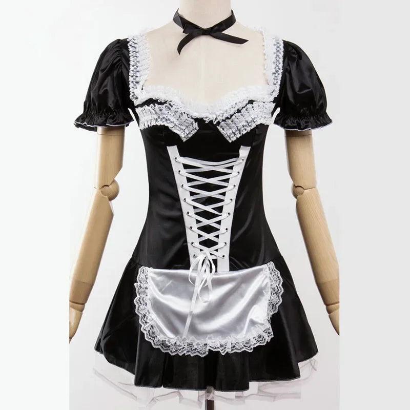 French Maid Cosplay Costume Dress - Venus Trendy Fashion Online