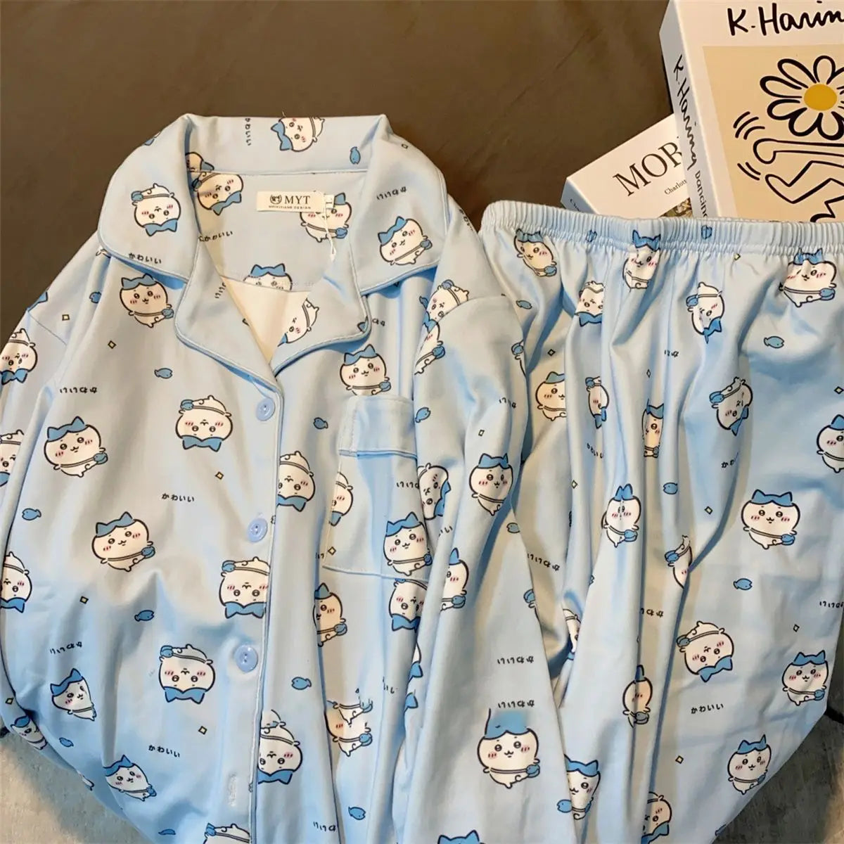 Chiikawa Hachiware Cute Pajamas Set