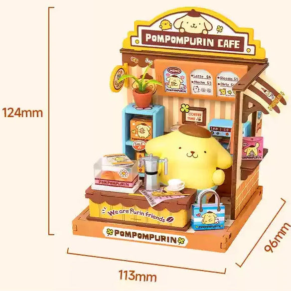 Sanrio Family Kawaii Store Assembling House Model Toys for Gift