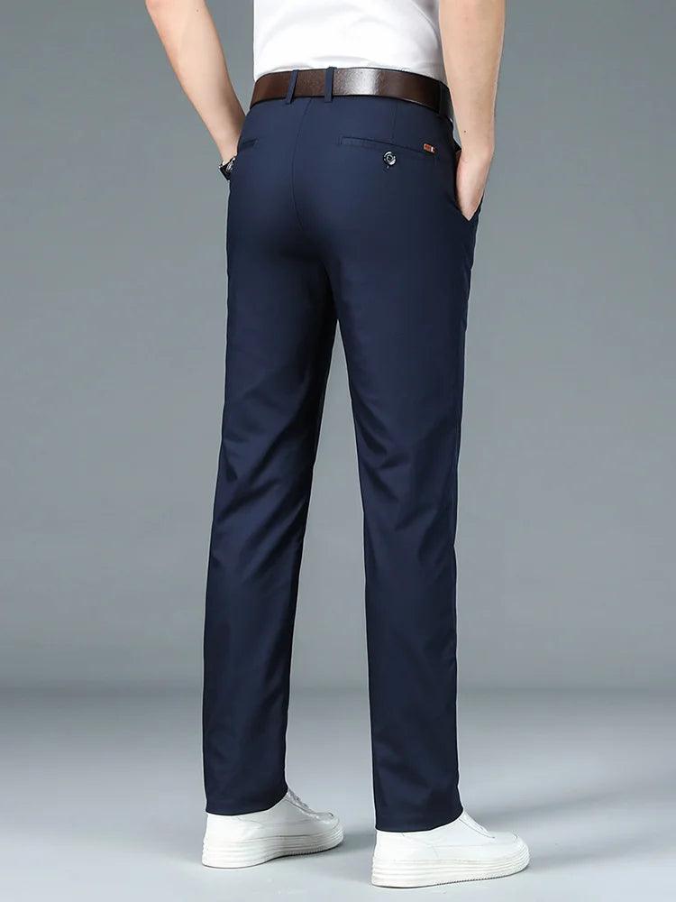 High Quality Luxury Straight Business Suit Pants