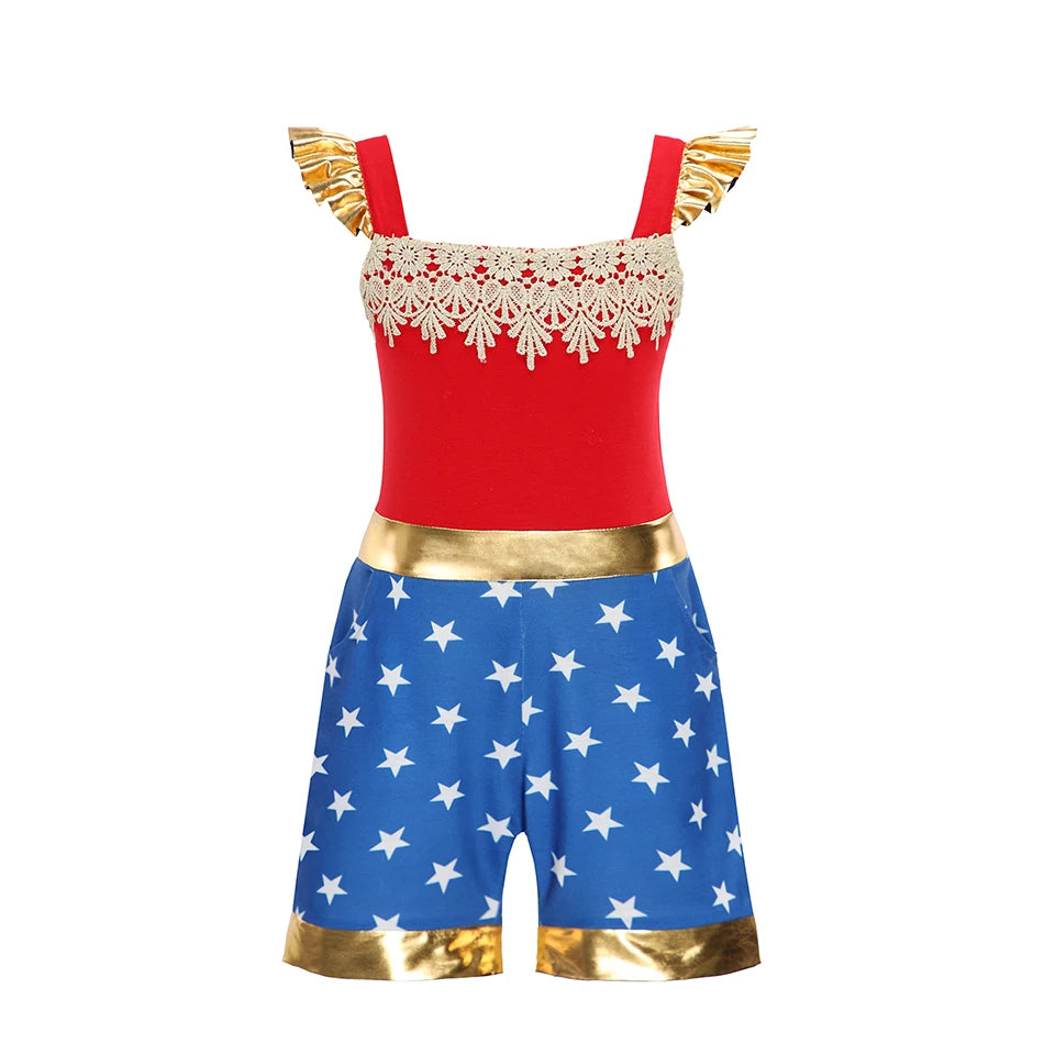 Baby Jumpsuit Suspenders For Girls