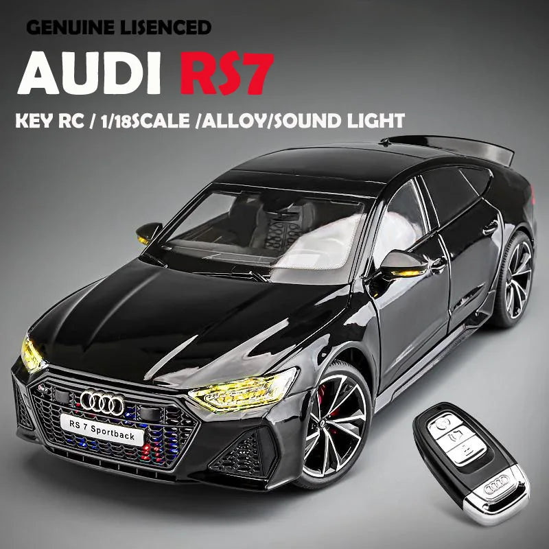Simulation 1:18 AUDI RS7 Sportback Alloy Car for Gift