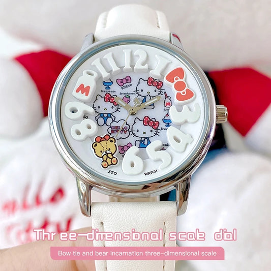 Women's fashionable luminous waterproof quartz watch