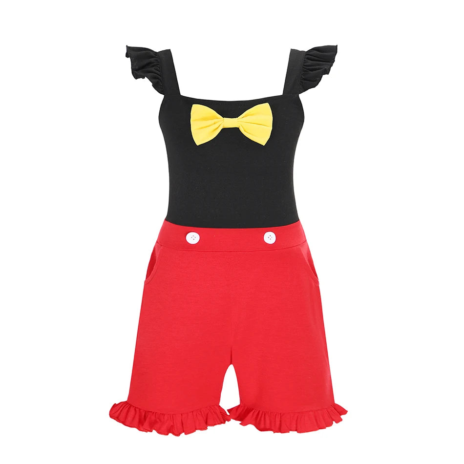 Baby Jumpsuit Suspenders For Girls