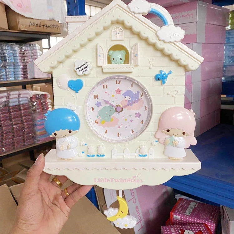 Cartoon's Wall Hanging Swing Quartz Wall Clock for Gifts