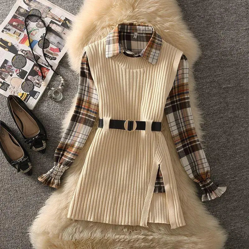 Women's Vintage Plaid Shirts