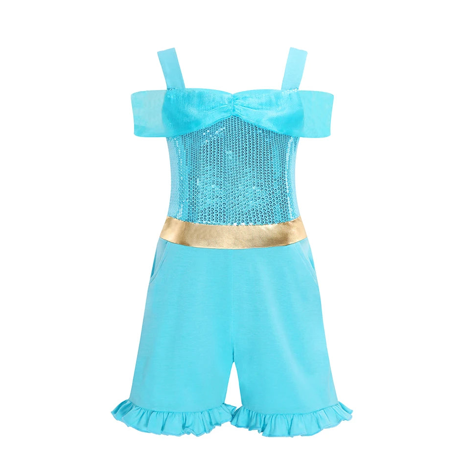 Baby Jumpsuit Suspenders For Girls