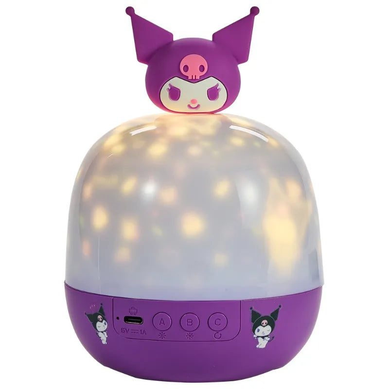 Kuromi Rotating Starry Sky Projector Atmosphere Light for Gift