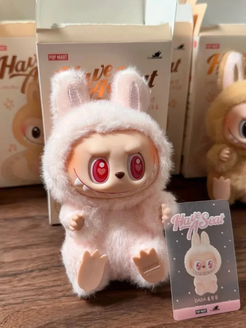 POP Mart Genuine THE MONSTERS LABUBU Sitting Party Series