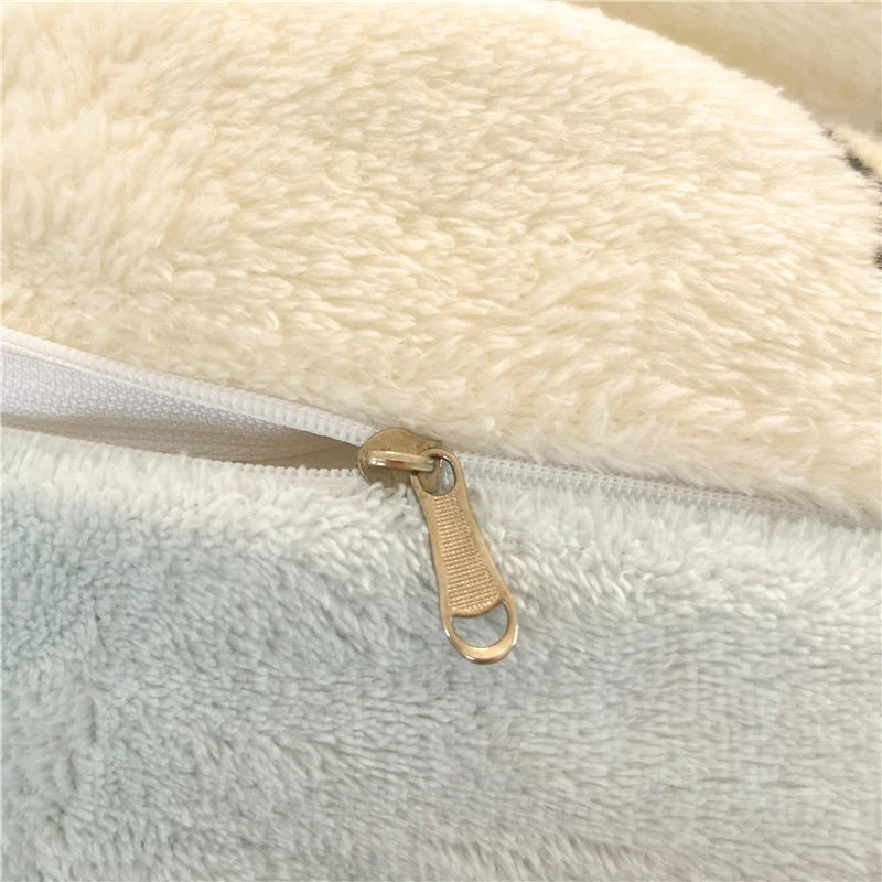 Cute Bear Duvets Cover Soft Blanket (No Pillowcase)