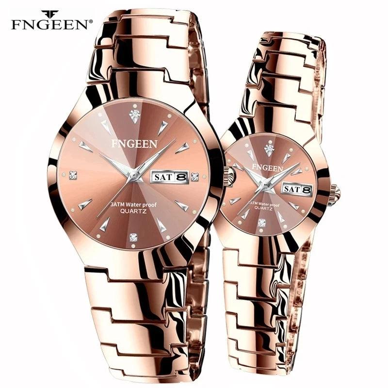 FNGEEN 5808 Relogio Feminino Couple Watch - Venus Trendy Fashion Online