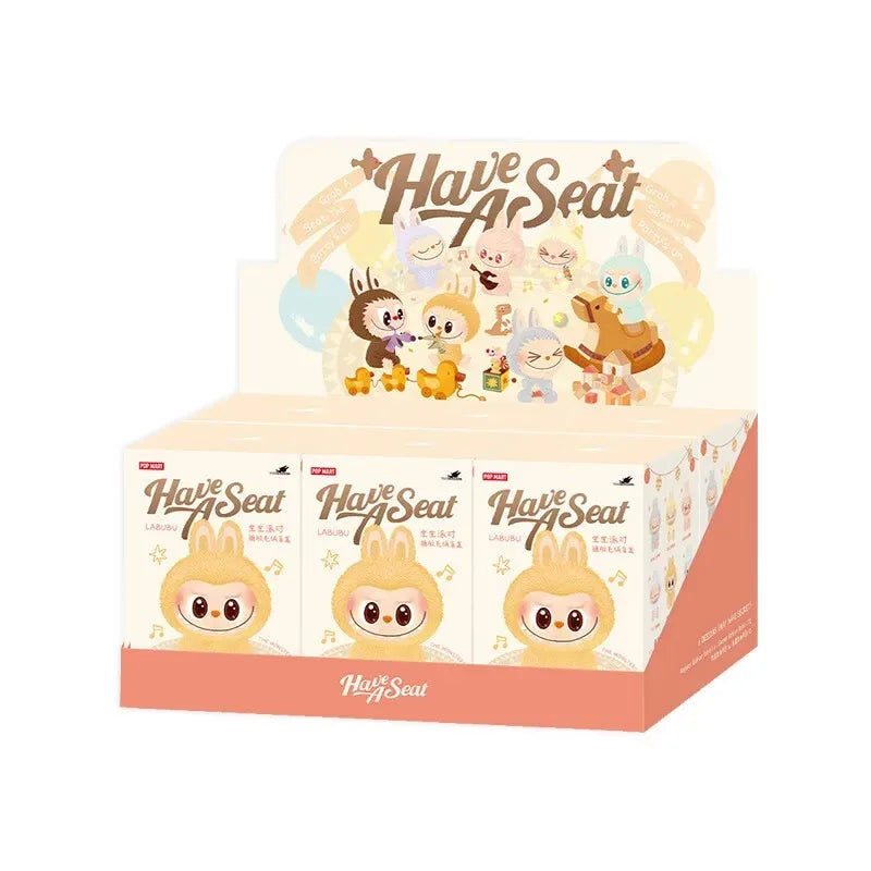 POP Mart Genuine THE MONSTERS LABUBU Sitting Party Series