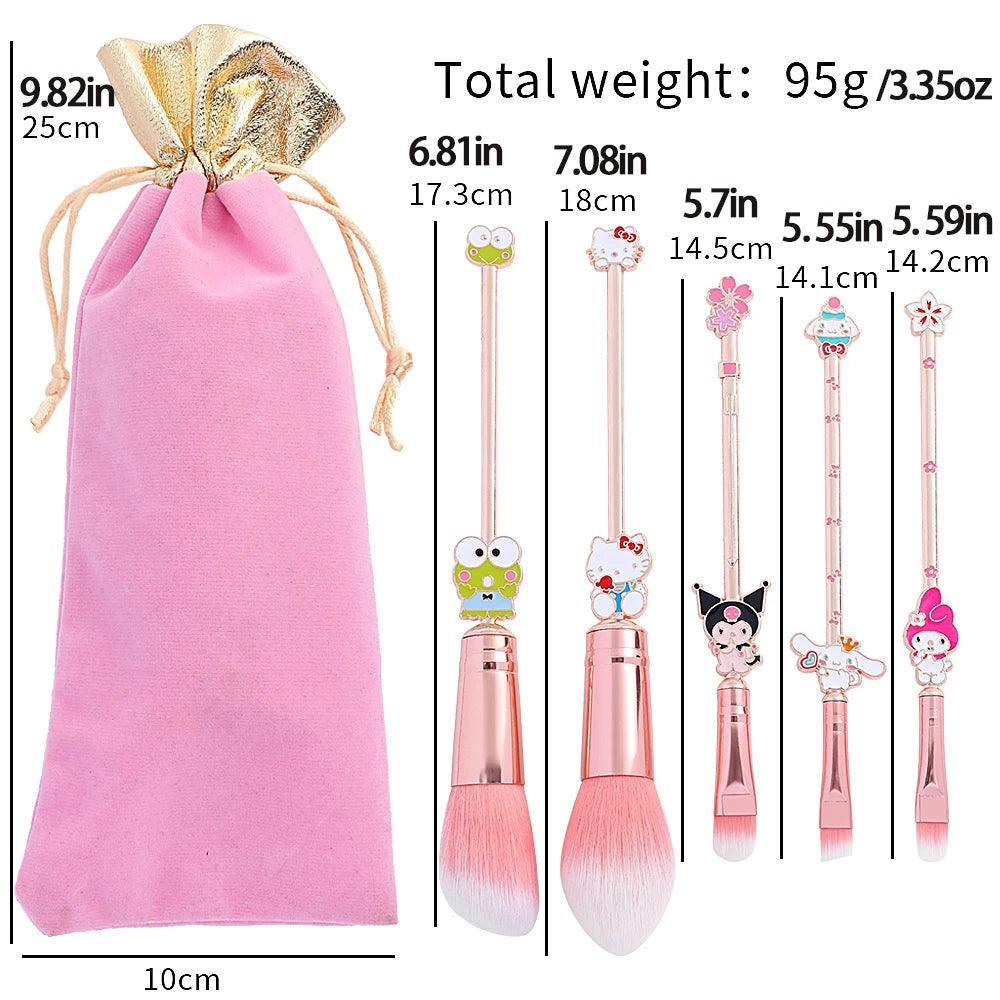 Cartoon Character Cosplay Prop Makeup Brushes Tool 5pcs/set - Venus Trendy Fashion Online