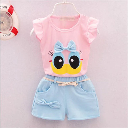 New Summer Fashion Baby Clothes Suits
