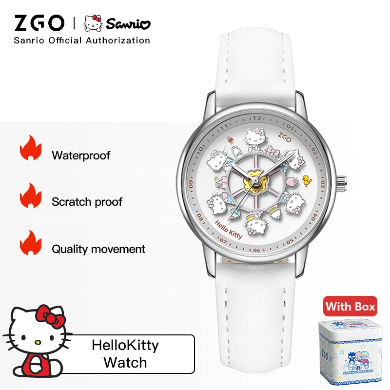 Hello Kitty Fashion Quartz Watch for Gift