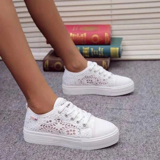 Women Summer Casual White Shoes - Venus Trendy Fashion Online