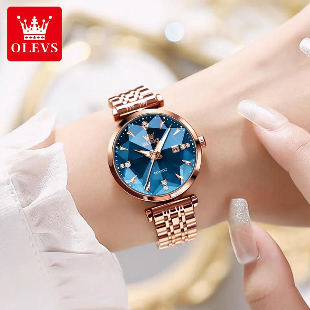 Women Luxury Jewelry Quartz Watch - Venus Trendy Fashion Online