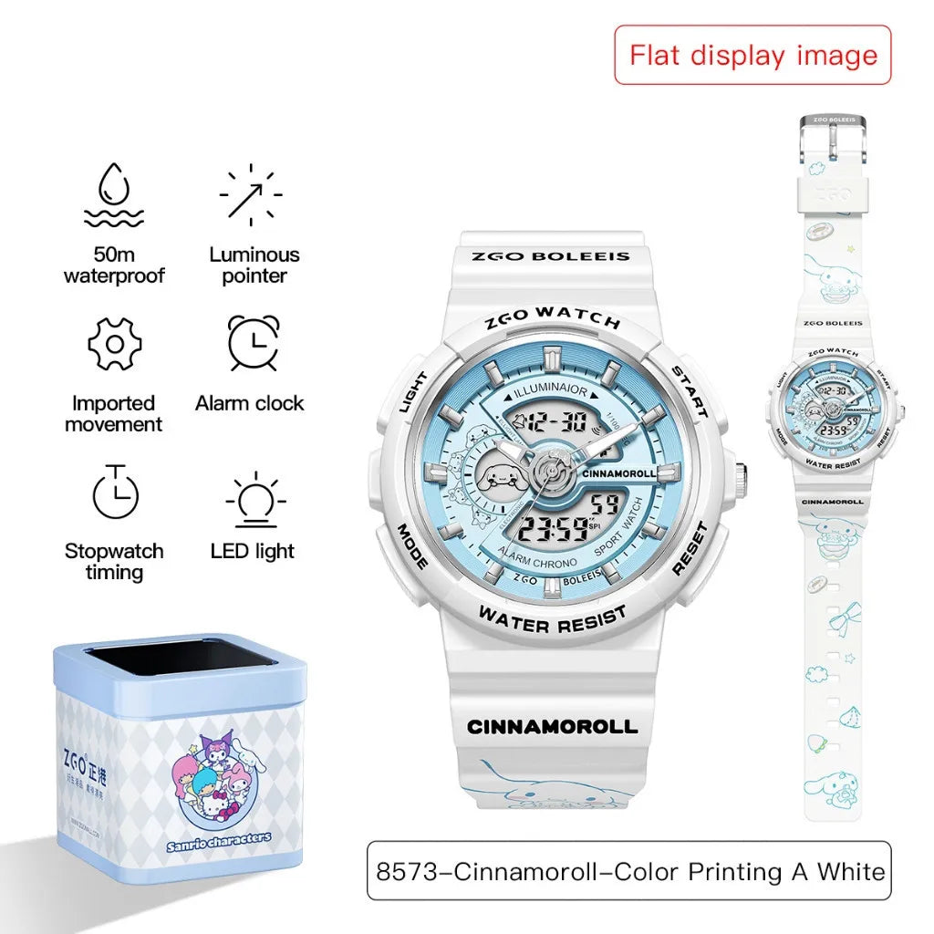 Sanrio Cartoon's Ladies' Electronic Watch for Gift