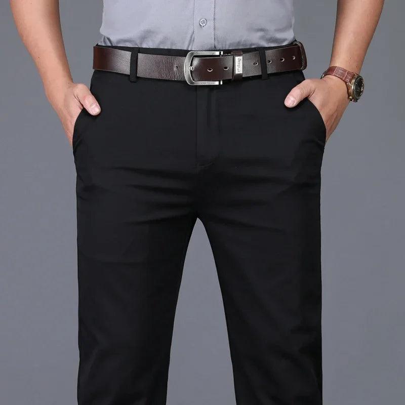 Classic Men's Business Straight Casual Pants