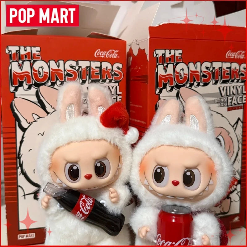 POP MART Labubu The Monster Coca-cola Series Blind Box Vinyl Face Plush Doll