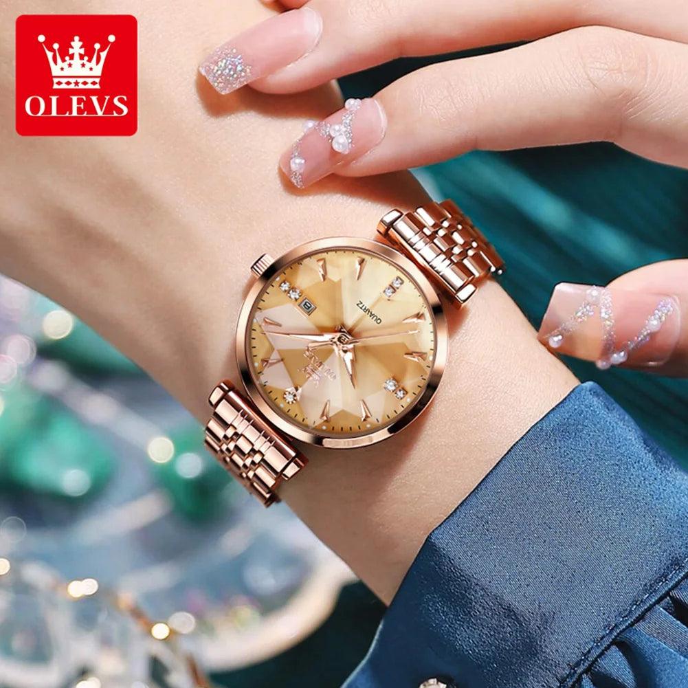 Women Luxury Jewelry Quartz Watch - Venus Trendy Fashion Online